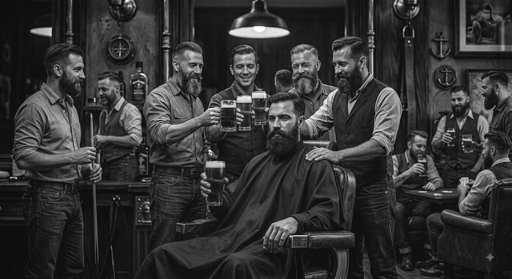 El Arte de la Camaradería Pirata: Por Qué el Ritual de Barbería y una Buena Cerveza Son la Mejor Pausa del Fin de Semana
