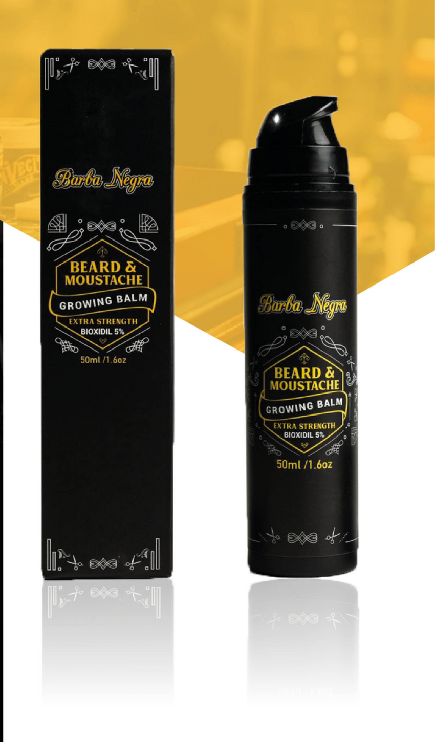 Bálsamo Para Crecimiento de Barba y Bigote (Bioxidil 5%)