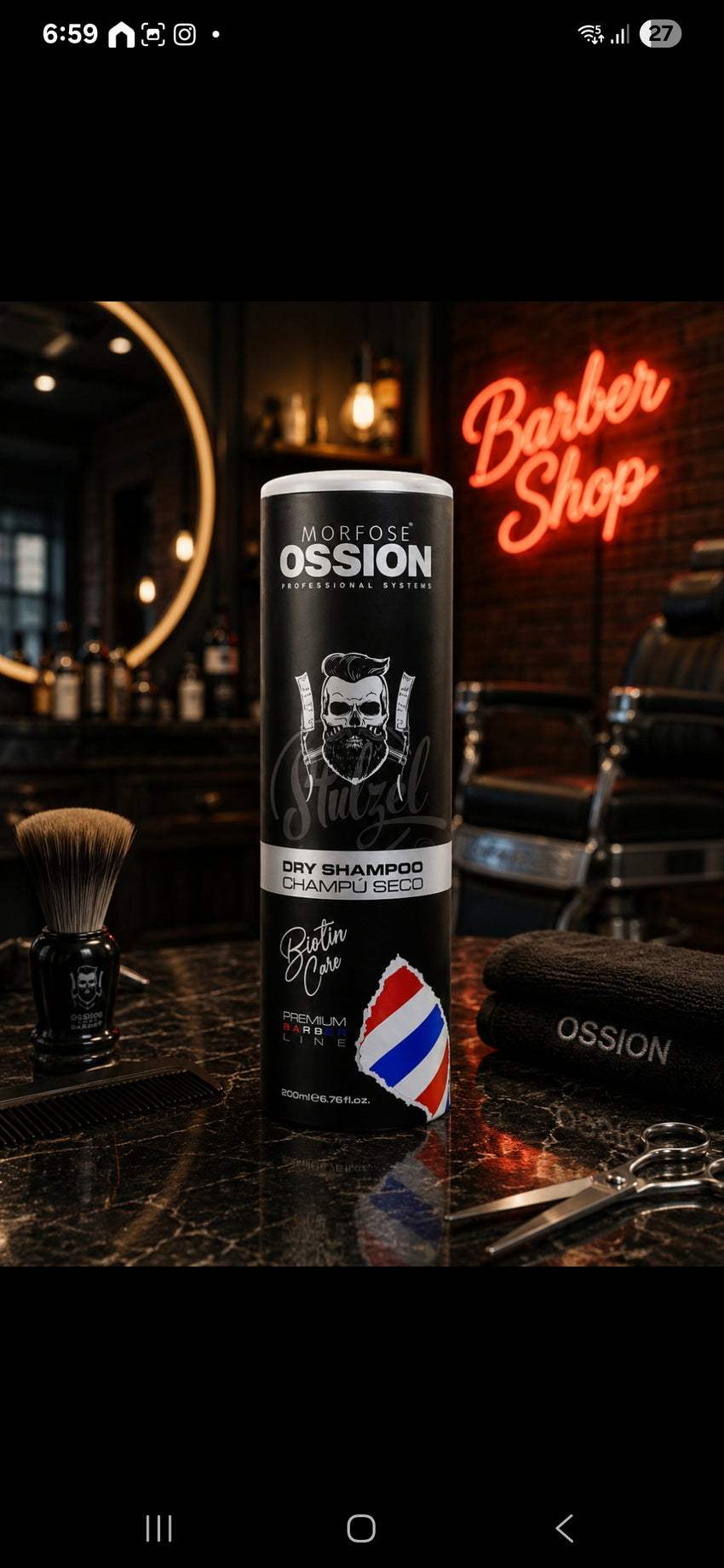 Shampoo en seco